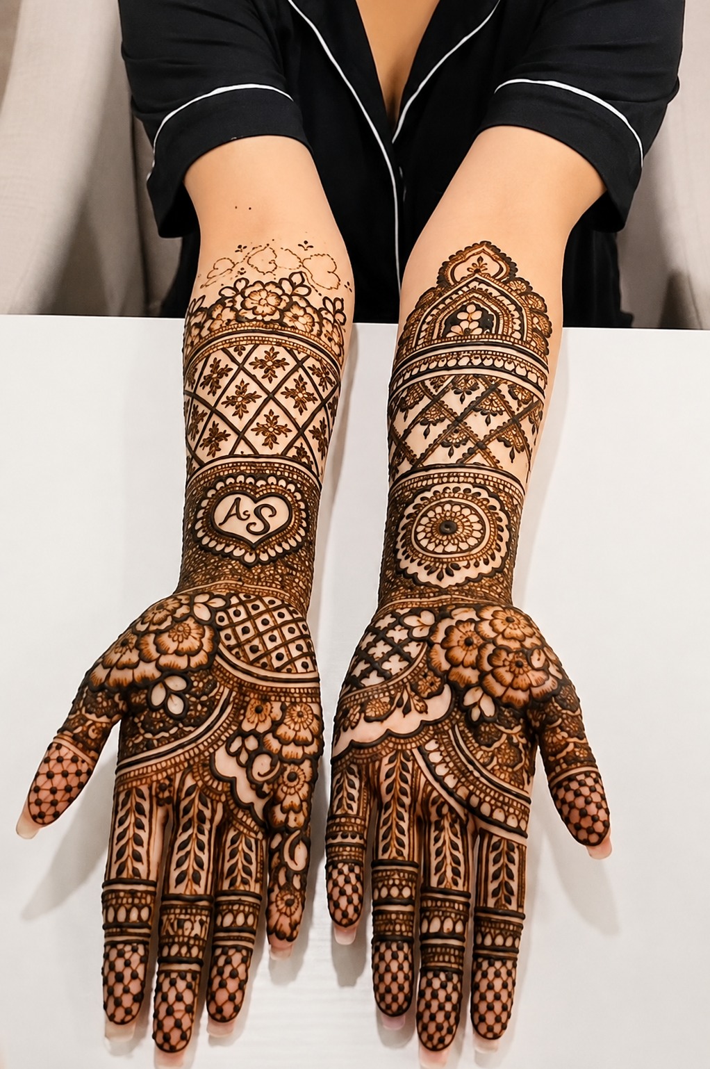 Heavy Bridal Rajasthani Henna